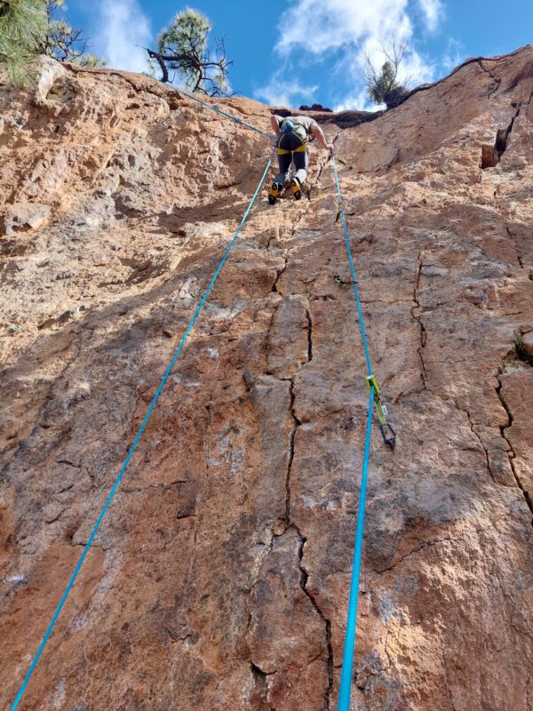 Kletterroute am Montana Marcos